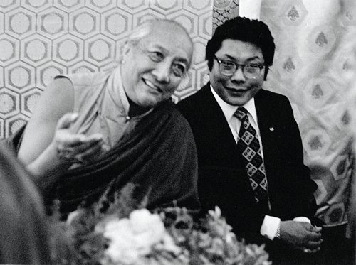 Dilgo Khyentse Rinpoche&Trungpa